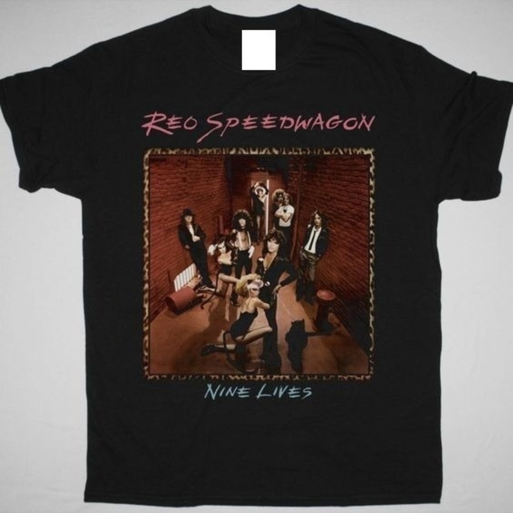 Reo Speedwagon Nine Lives Concert T Shirt Unisex Tee Gift For Rock Band Fan